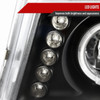 2004-2012 Chevrolet Colorado/ GMC Canyon Dual Halo Projector Headlights (Matte Black Housing/Clear Lens)
